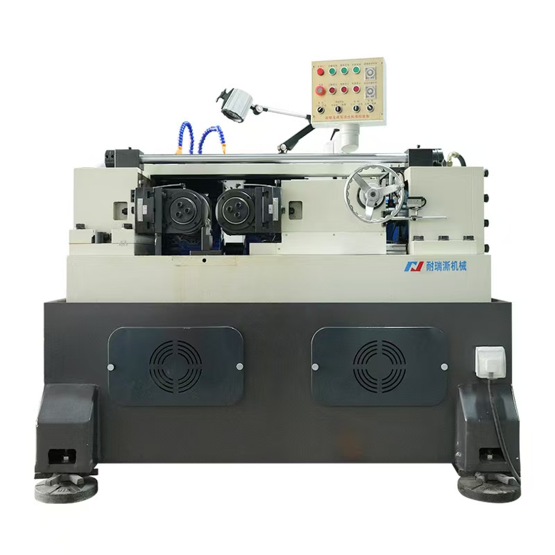 Hydraulic thread rolling machine